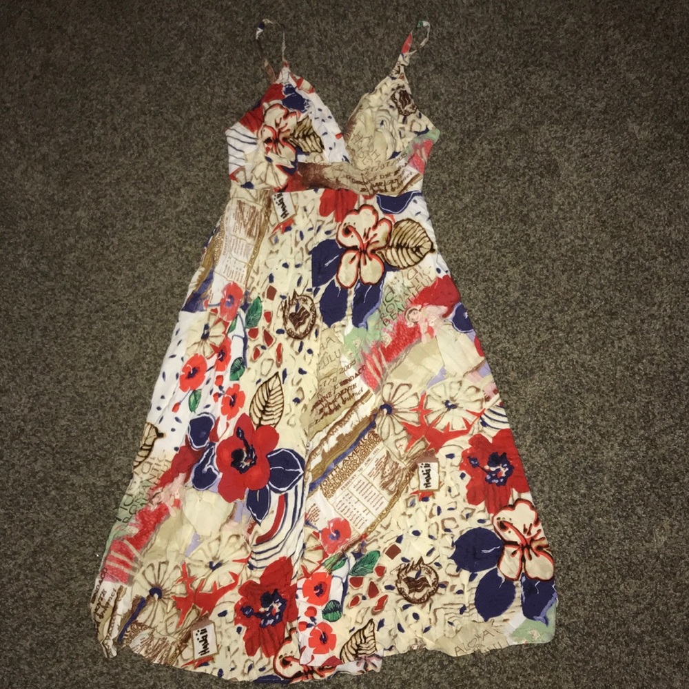Vintage 70s Hawaiian dress